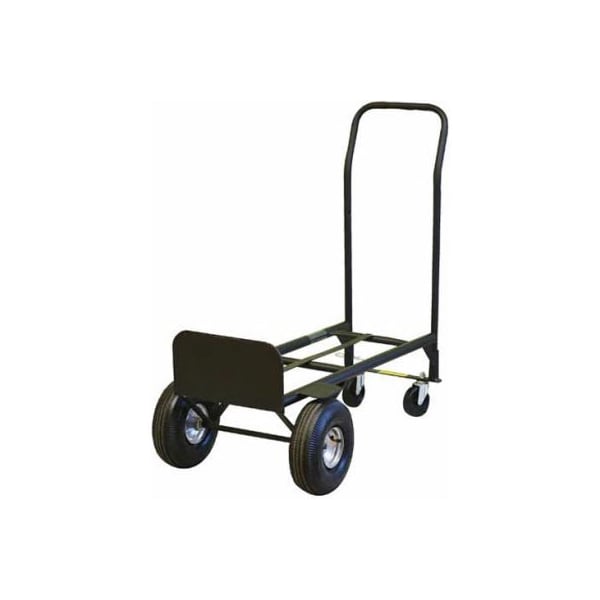 Milwaukee 2-in-1 Convertible Hand Truck - Pneumatic Wheels - 800 Lb. Capacity